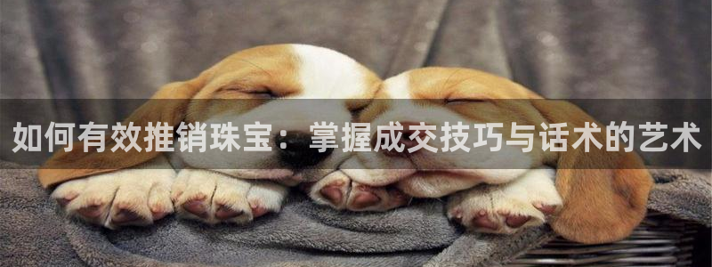 开丰娱乐姜333OO：如何有效推销珠宝：掌握成交技巧与话术的艺术