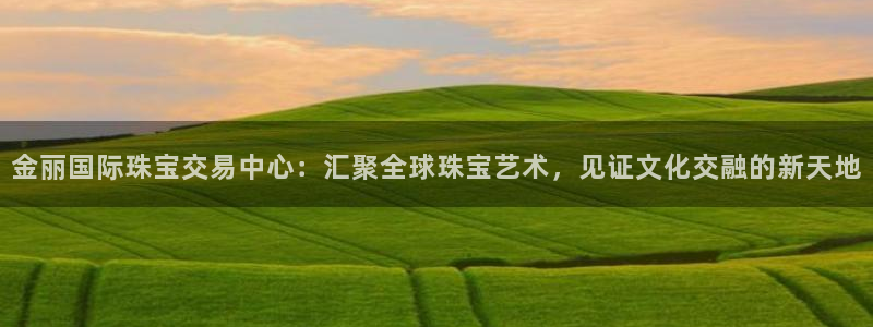 开丰娱乐67 5138：金丽国际珠宝交易中心：汇聚全球珠宝艺术，见证文化交融的新