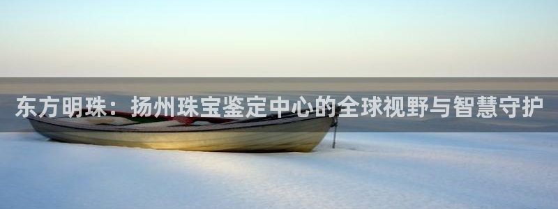开丰娱乐山67五壹叁八：东方明珠：扬州珠宝鉴定中心的全球视野与智慧守护