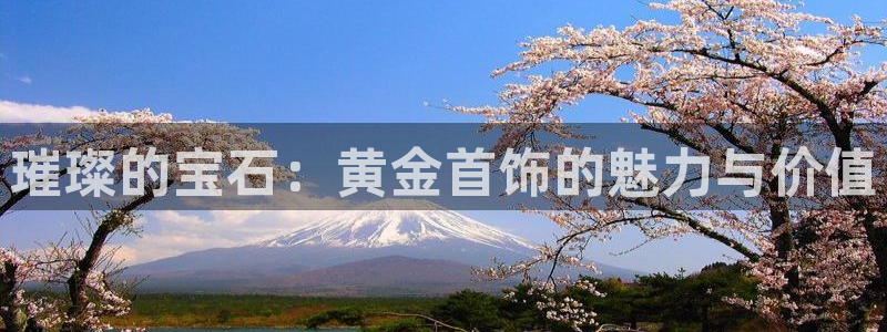 开丰娱乐登入地址是什么：璀璨的宝石：黄金首饰的魅力与价值