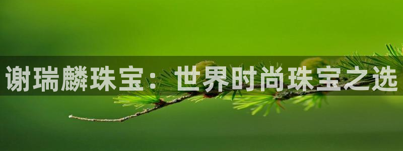 开丰娱乐平台地址在哪里：谢瑞麟珠宝：世界时尚珠宝之选