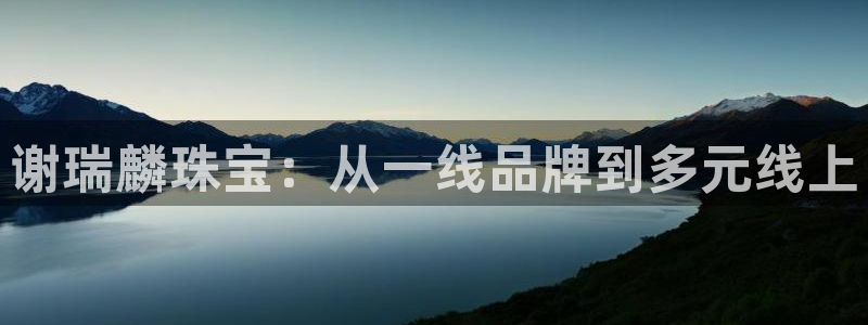 开丰娱乐下7O667：谢瑞麟珠宝：从一线品牌到多元线上