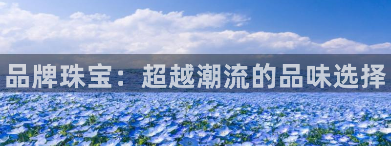 开丰娱乐登入地址是什么：品牌珠宝：超越潮流的品味选择